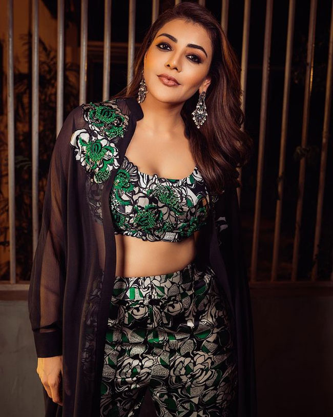 Staggering Looks of Kajal Agarwal In Black